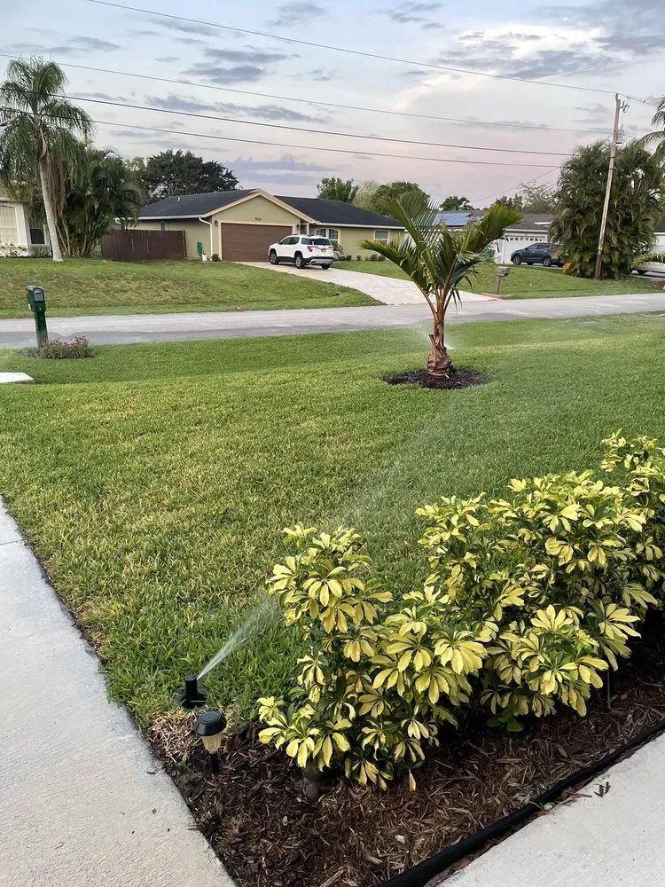 Reliable lawn care service with custom design across Palm City, FL - Alpha Zeta Landscaping