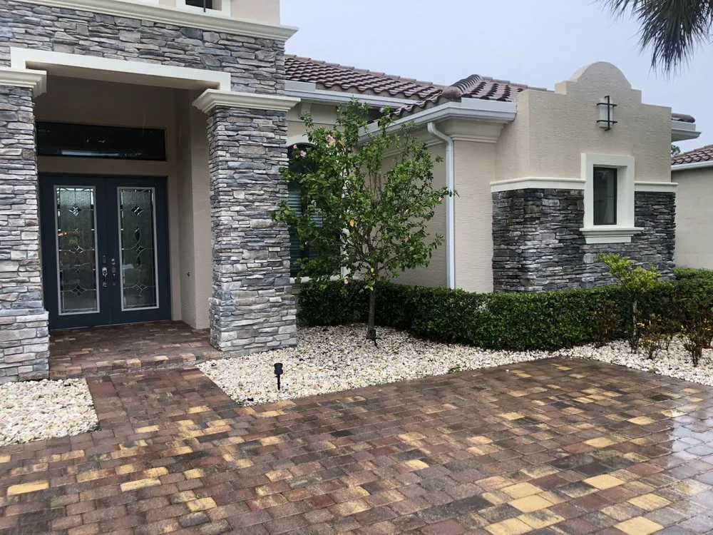 Professional lawn mowing service for outdoor upgrades across Palm City, FL - Alpha Zeta Landscaping