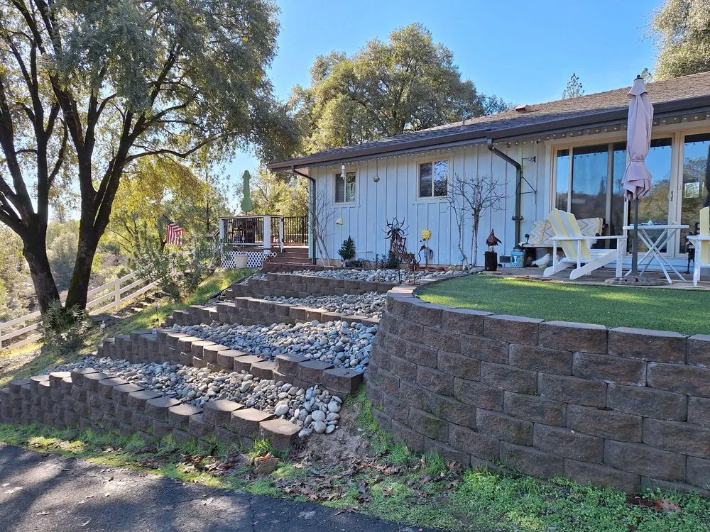 Trusted landscaping services for homes in Placerville, CA by Alpine Landscape Construction