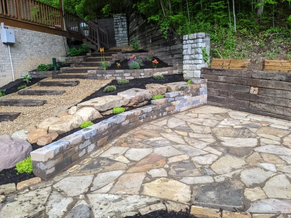 Reliable lawn mowing service for residential properties in Goodlettsville, TN by Alpine Landscaping