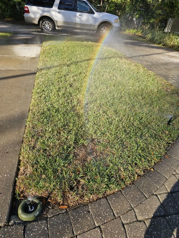 Top-rated garden landscaping in Tampa, FL - Alpine Pro Lawn Irrigation