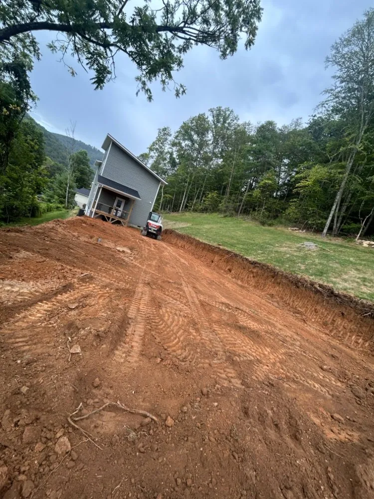 Professional outdoor landscaping for beautiful yards in Black Mountain, NC by Alpine Terrain Services