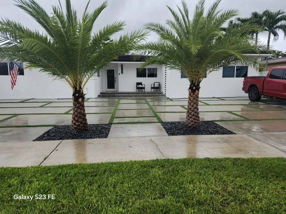 Expert outdoor landscaping in Miami, FL by Alpopa Gardenes Services