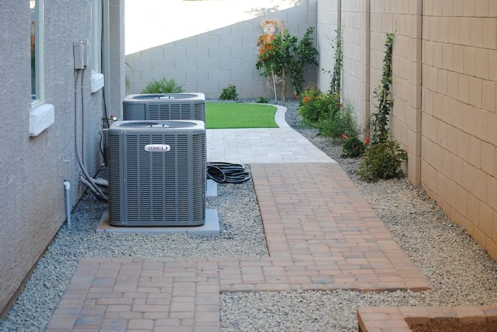 Expert yard maintenance for residential properties in Gilbert, AZ by Alrey's Landscaping