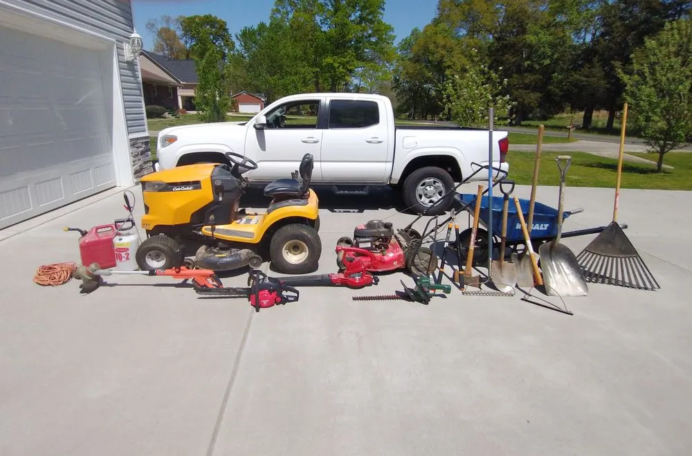 Reliable outdoor landscaping for beautiful yards in Burlington, NC by Al's Basic Affordable Lawn Care