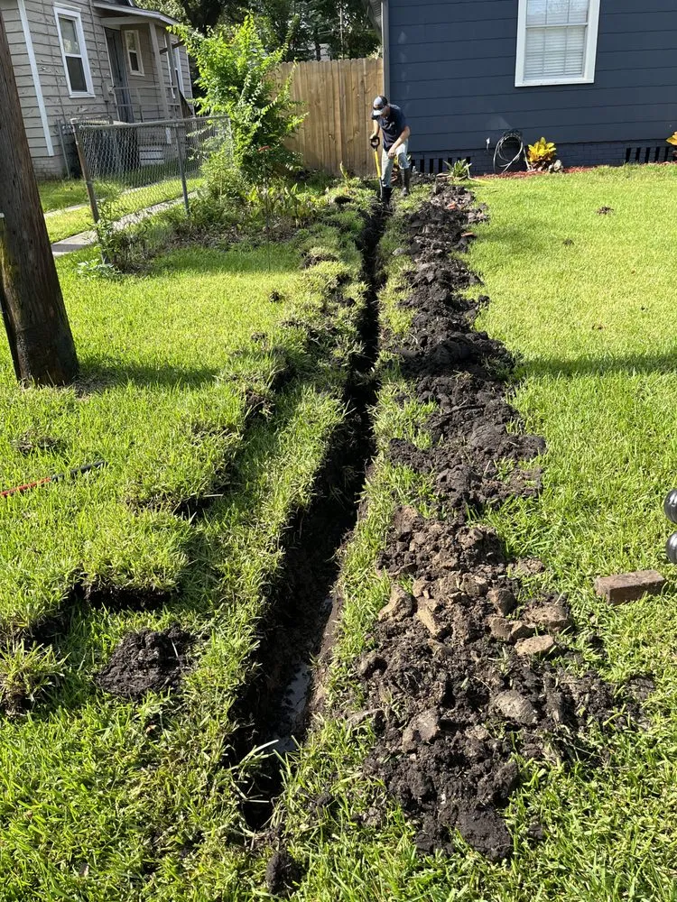 Local garden landscaping in Orange Park, FL - Al's French Drains