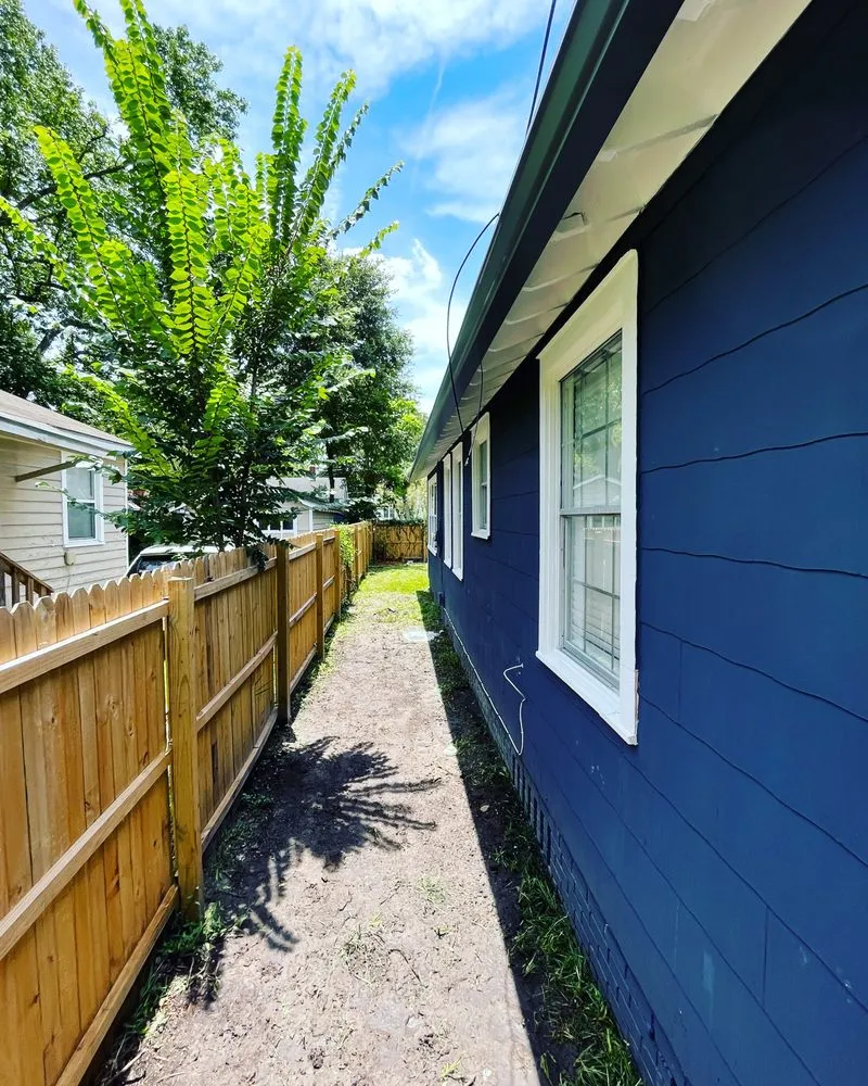 Professional yard cleanup service for homes across Orange Park, FL - Al's French Drains