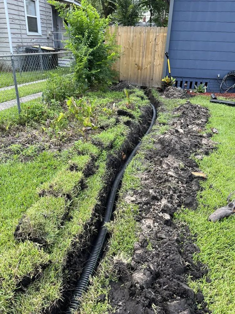 Trusted garden landscaping in Orange Park, FL by Al's French Drains