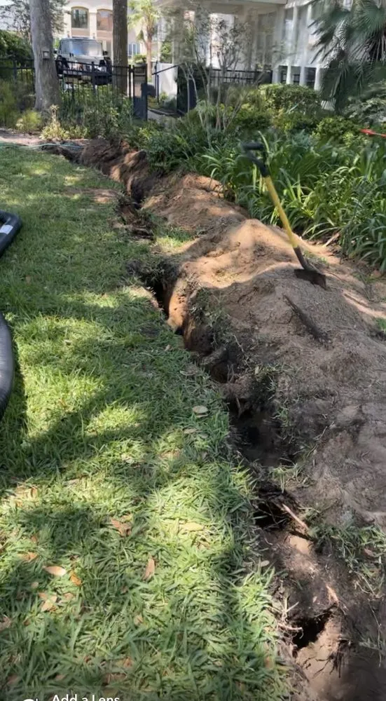 Custom yard cleanup service experts serving Orange Park, FL - Al's French Drains