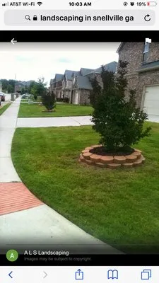 ALS Landscaping Logo