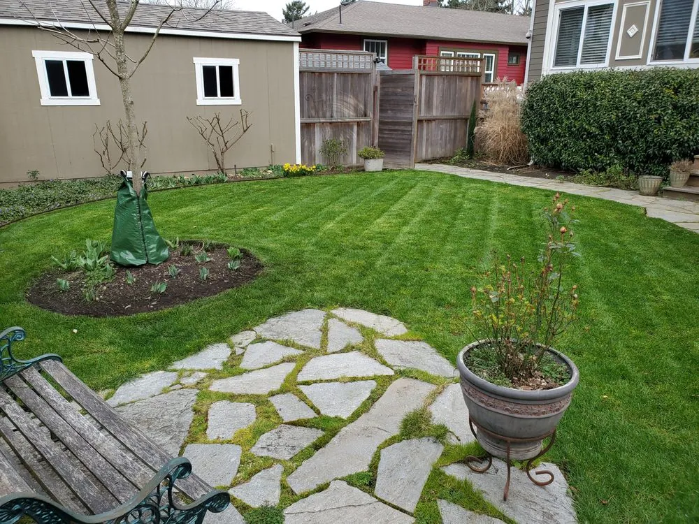 Affordable landscape design in Portland, OR by Al's Lawn Care Service
