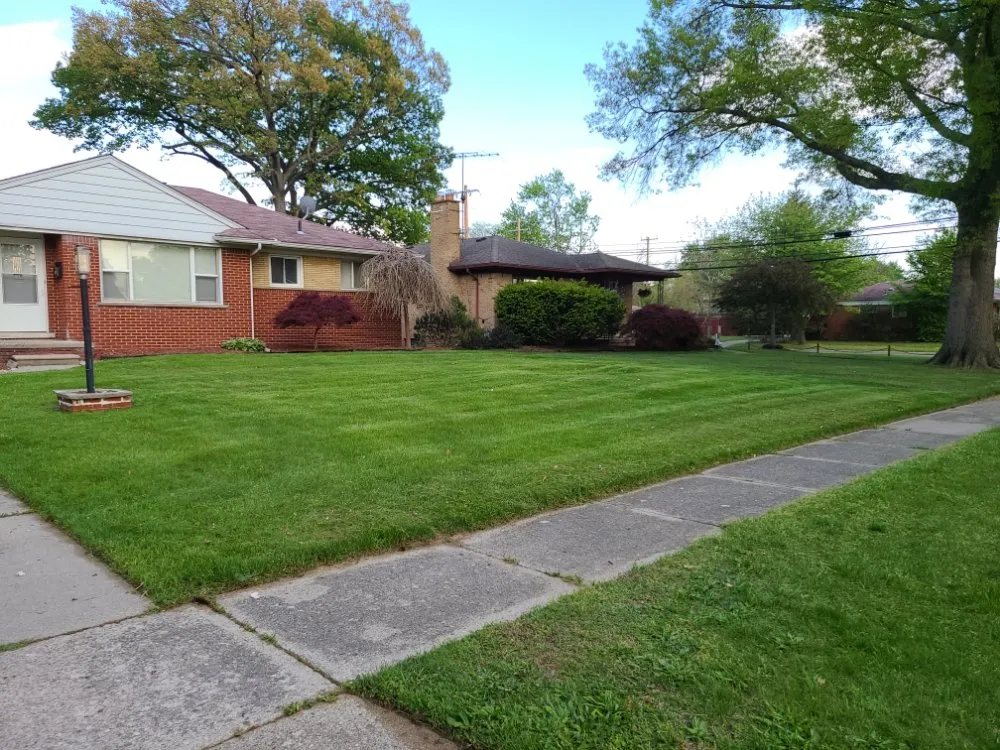 Custom yard cleanup service with custom design across Dearborn, MI - Al's Mow & Snow