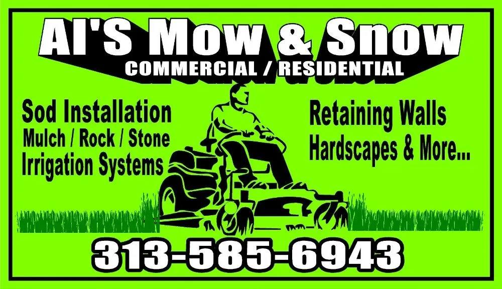 Expert landscape installation in Dearborn, MI - Al's Mow & Snow