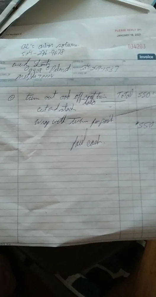 Expert landscape installation in Metairie, LA by Al's Tree Removal