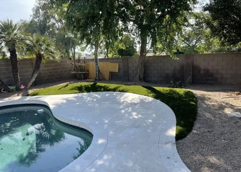 Expert yard cleanup service with custom design in Mesa, AZ by Alta Sol Contracting