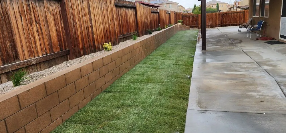 Custom garden landscaping for year-round maintenance across Victorville, CA - Altamirano Landscape