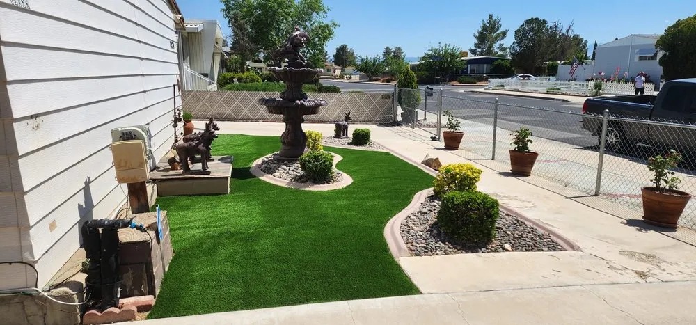 Local lawn care service for year-round maintenance in Victorville, CA by Altamirano Landscape