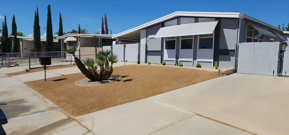 Local lawn mowing service for year-round maintenance in Victorville, CA by Altamirano Landscape