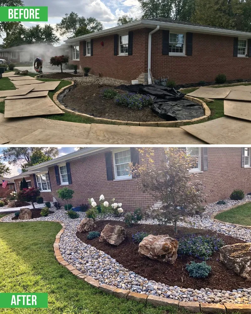 Custom lawn mowing service experts serving Pontoon Beach, IL - Altered Grounds