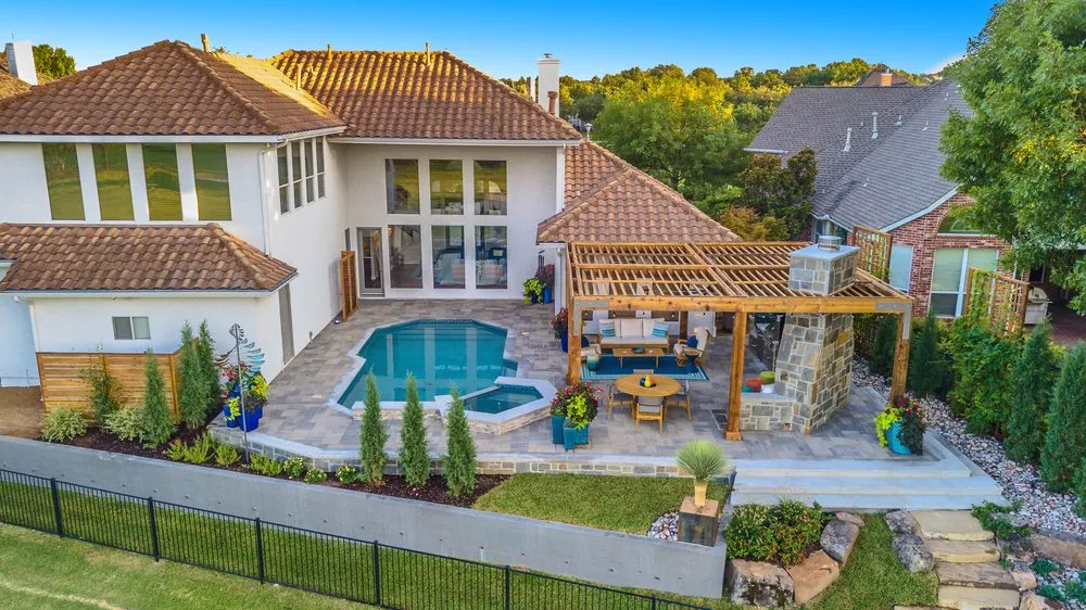 Local yard cleanup service for outdoor upgrades in Richardson, TX by Alterra Landscape Design