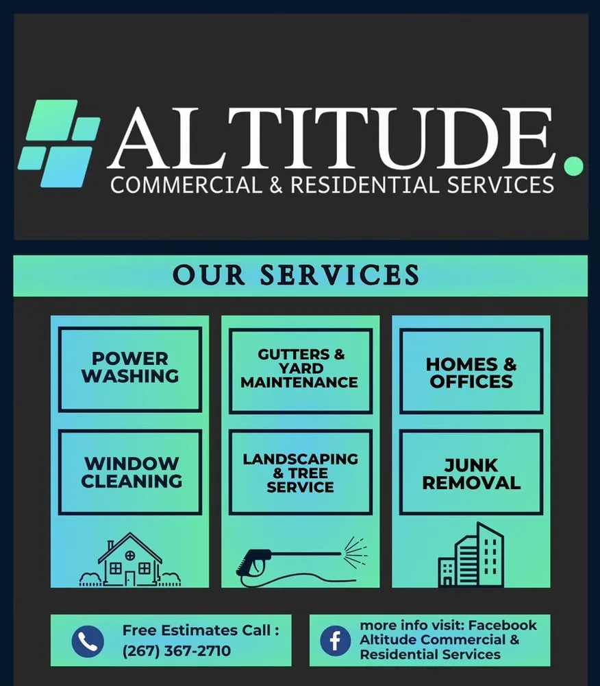 Top-rated yard cleanup service with custom design in Willingboro, NJ by Altitude Home services