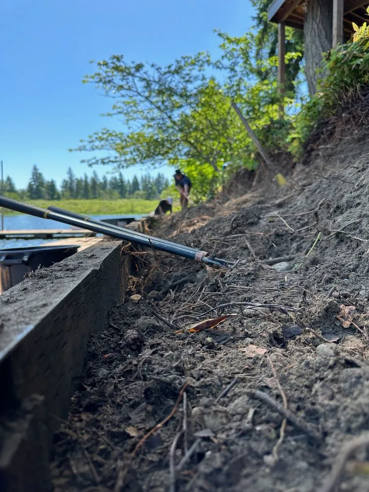 Custom landscape installation in Olympia, WA by Altitude Landscaping