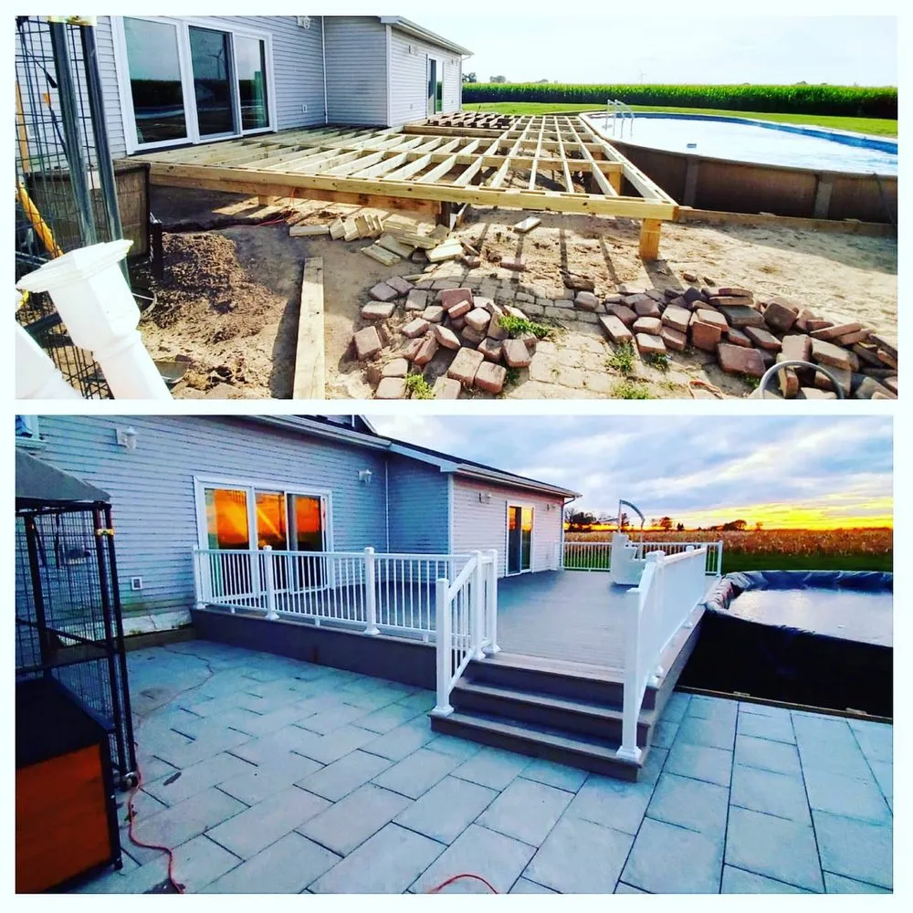 Affordable landscape installation for outdoor upgrades in Mount Pleasant, MI by Altrade Creations