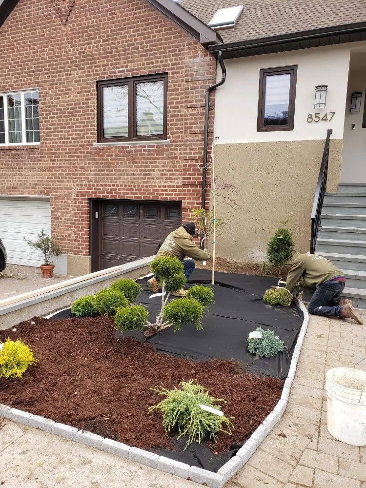 Custom landscape design in Forest Hills, NY - Alvamar Enterprise
