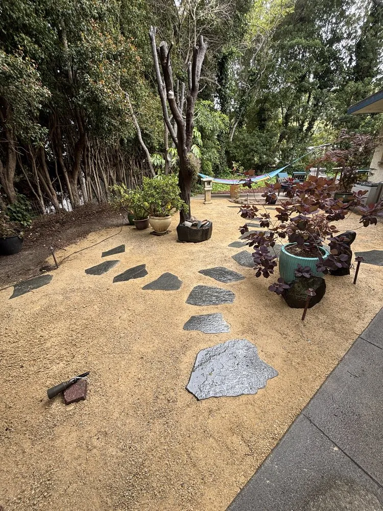 Custom garden landscaping with custom design across Santa Maria, CA - Alvarado Landscape Maintenance