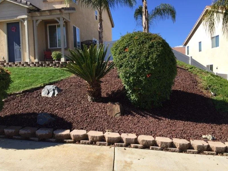 Local garden landscaping for year-round maintenance across Moreno Valley, CA - Alvarado Lawn Service