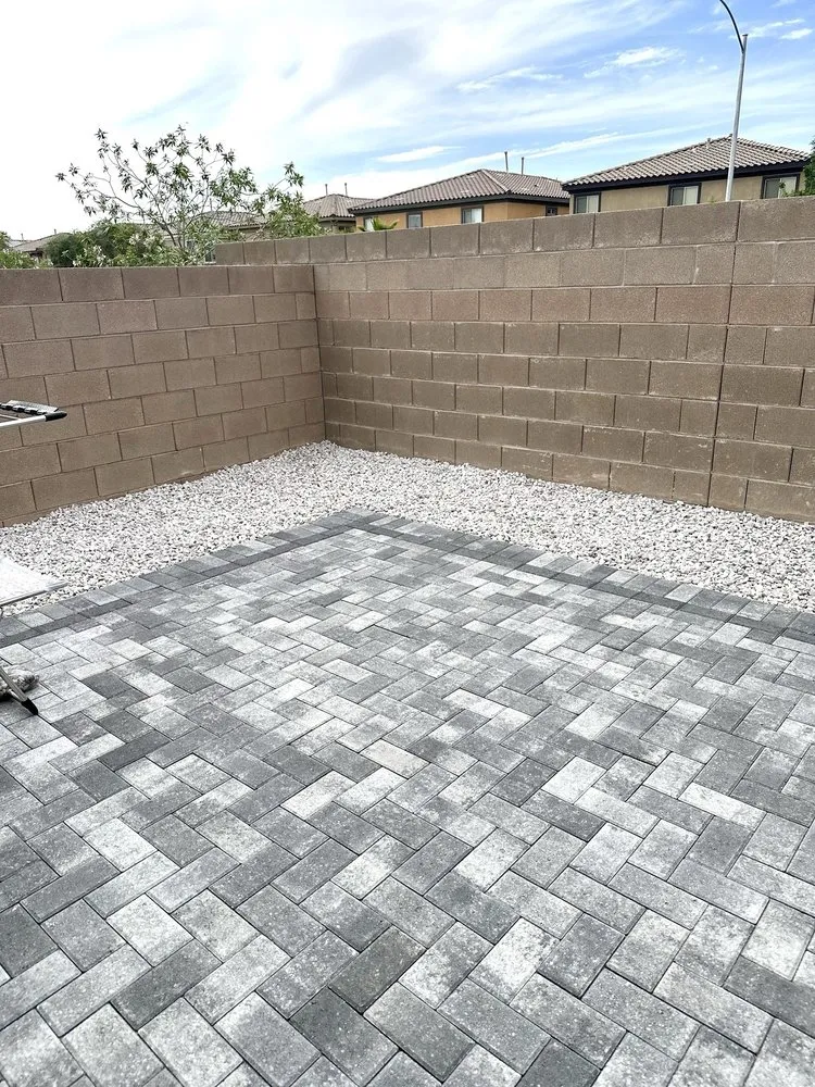 Custom garden landscaping with custom design across Las Vegas, NV - Alvarado's Creations