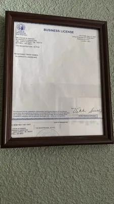 Alvarado’s Landscape Logo