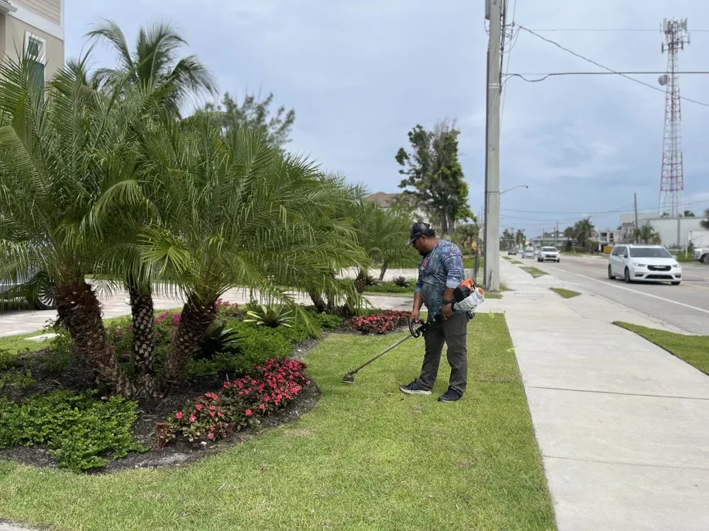 Professional landscape installation near you in Fort Myers, FL by Alvarado’s Landscaping