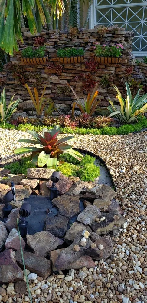 Reliable landscape installation in West Palm Beach, FL by Alvarado's Lawn Services