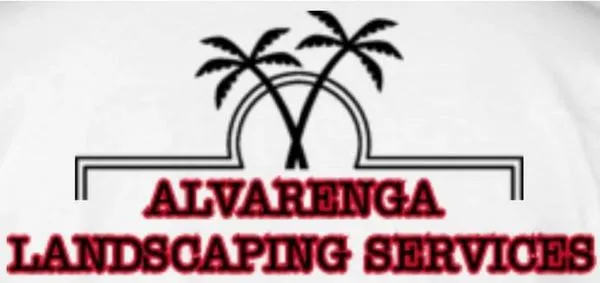 Alvarenga landscaping services Logo