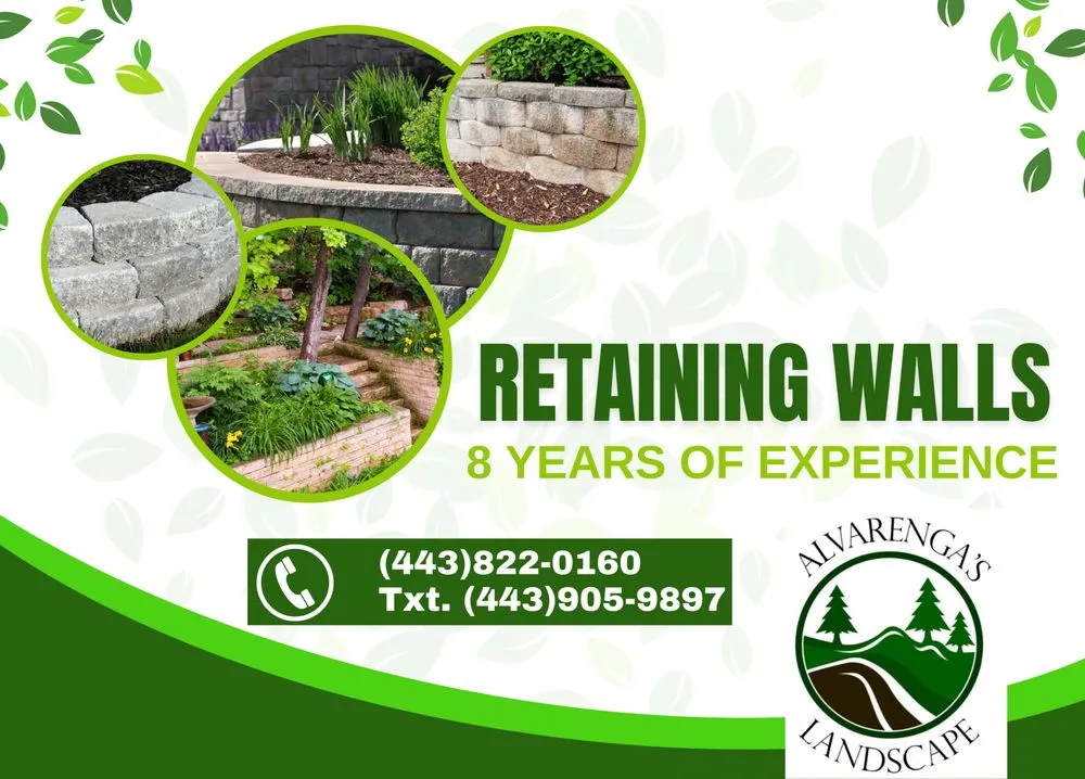 Custom landscape installation for residential properties across Crownsville, MD - Alvarenga's Landscape