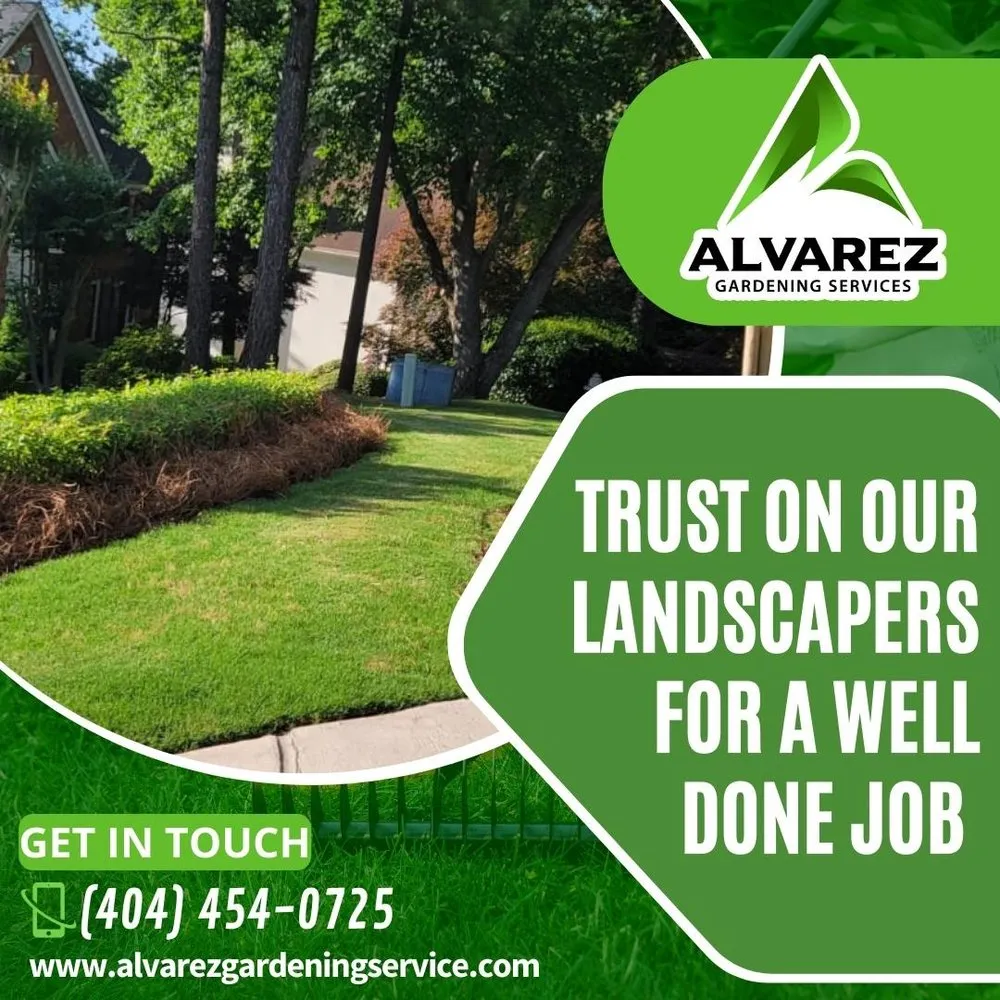 Expert outdoor landscaping in Stone Mountain, GA by Alvarez Gardening Service