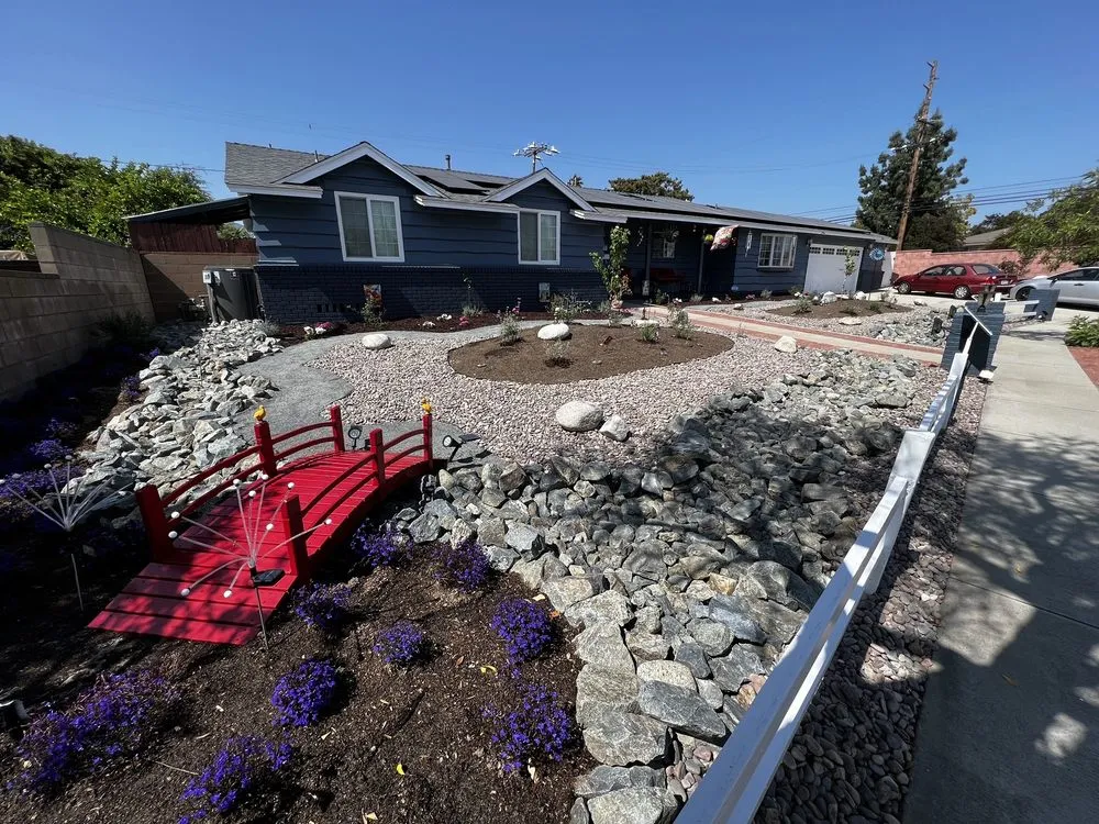 Expert garden landscaping for beautiful yards in Torrance, CA by Alvarez Landscape