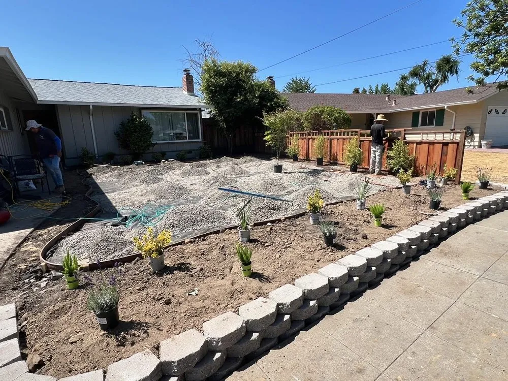 Professional garden landscaping in Oakley, CA by Alvarez Landscaping 99