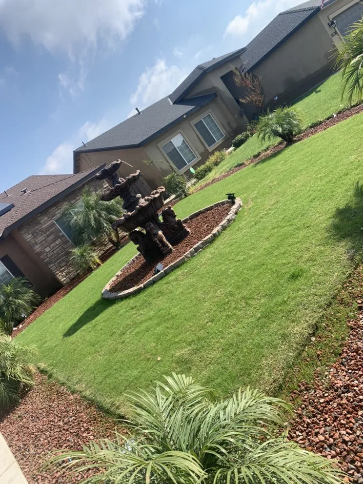 Custom landscaping services in Visalia, CA by Alvarez Lawn Care