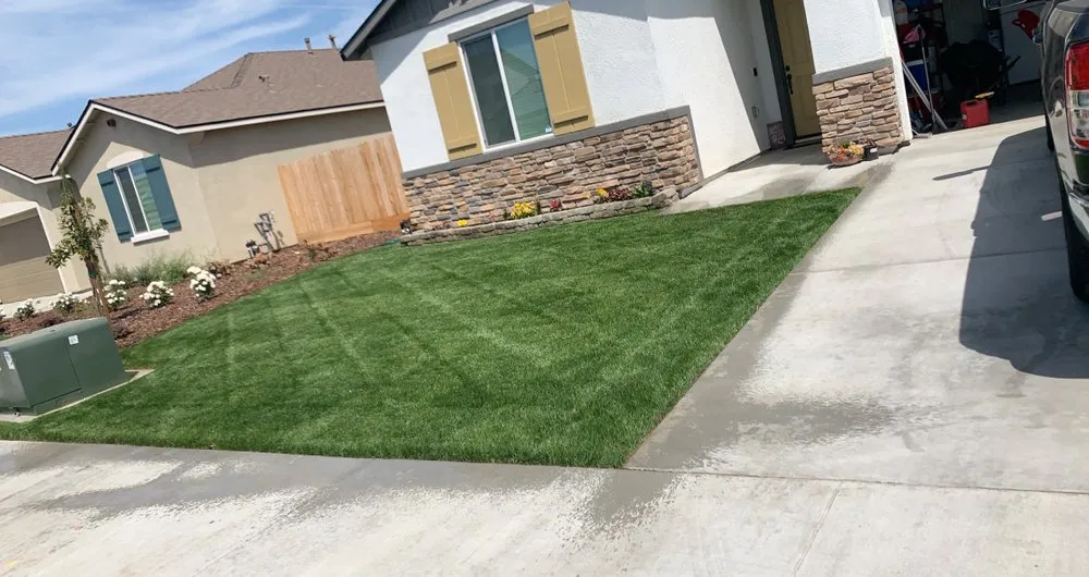 Trusted landscape design in Visalia, CA by Alvarez Lawn Care