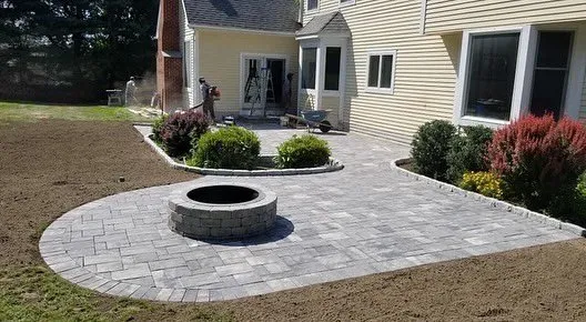 Local outdoor landscaping for year-round maintenance across Newtown, CT - Alvarez Masonry