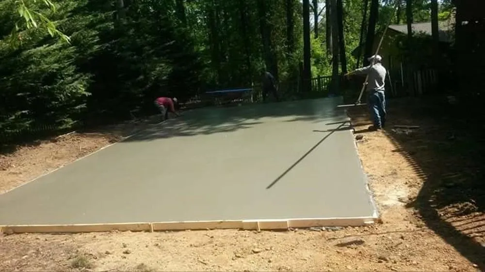 Expert yard cleanup service in Asheville, NC by Alvarez Tree Service and Concrete Contractor