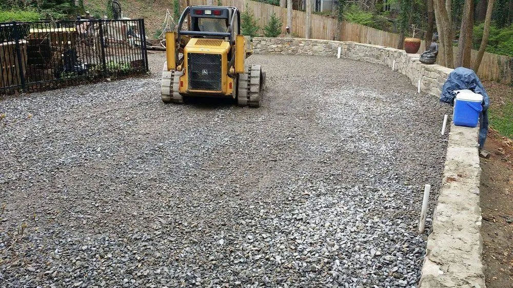 Expert yard cleanup service in Asheville, NC by Alvarez Tree Service and Concrete Contractor