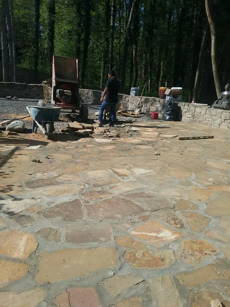 Expert lawn mowing service in Asheville, NC by Alvarez Tree Service and Concrete Contractor