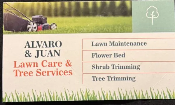 Alvaro & Juan Lawn Care & Tree Services Logo
