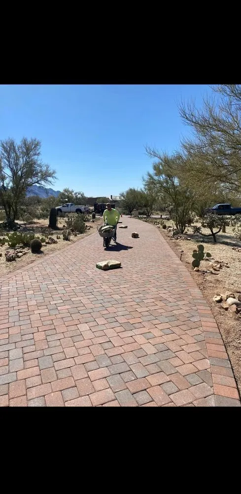 Professional yard maintenance with custom design across Tucson, AZ - Alvaro Landscaping