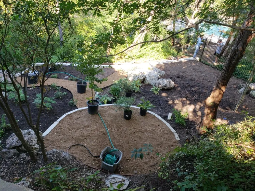 Expert garden landscaping in Austin, TX by Alvaro's Landscaping and Tree Services