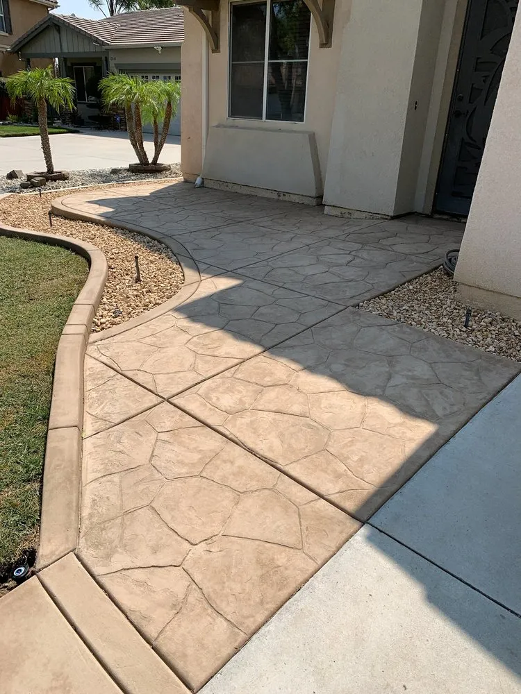 Custom residential landscaping near you in Menifee, CA by Alvear Concrete