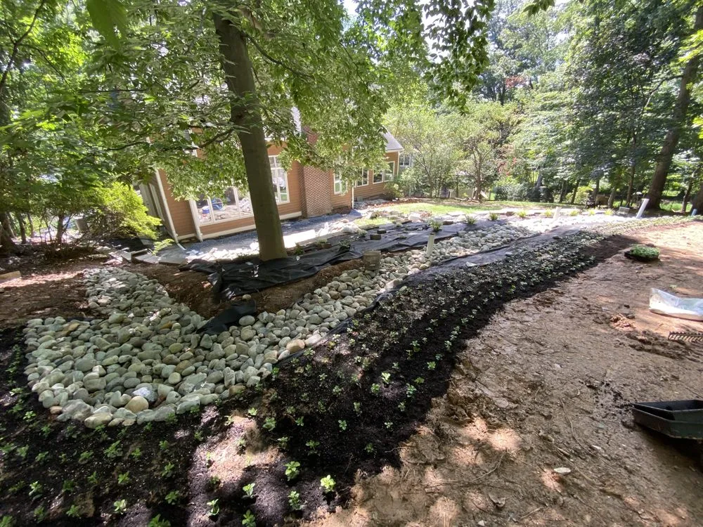 Reliable landscape installation with custom design across Silver Spring, MD - Alves Construction